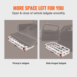 Cleaning & Care: VEVOR 49.4 x 22.4 x 7.1 in Hitch Cargo Carrier, 500lb Capacity Trailer Hitch Mount Aluminum Cargo Basket, Luggage Carrier Rack Fits 2" Hitch Receiver for SUV Truck Pickup Camping