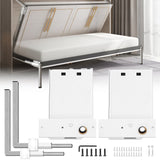 Beds & Bed Frames: VEVOR DIY Murphy Bed Springs Mechanism Hardware Kit Horizontal for Twin Size Bed