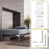 Beds & Bed Frames: VEVOR DIY Murphy Bed Springs Mechanism Hardware Kit Horizontal for Twin Size Bed