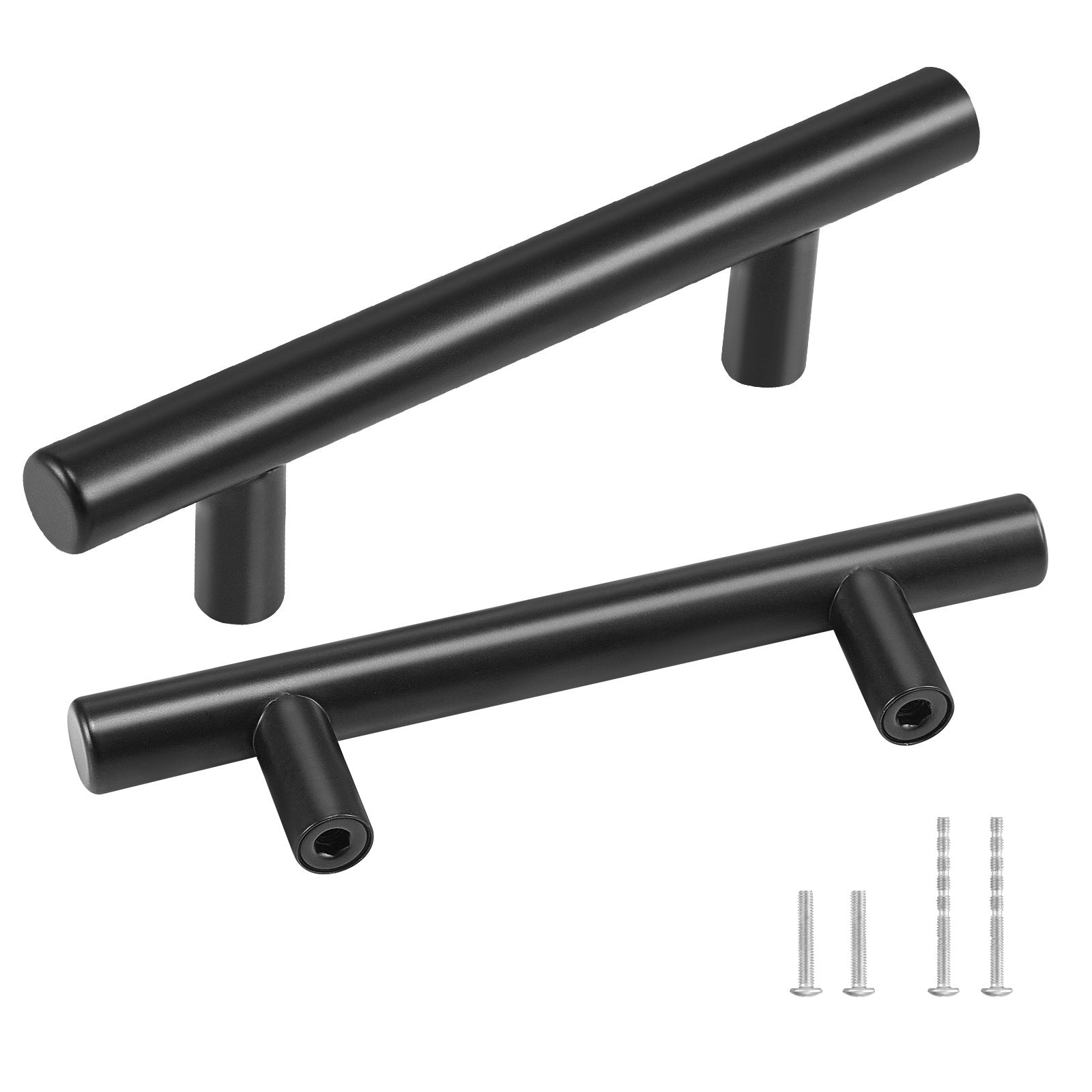 Kitchen & Bathroom DIY: VEVOR 30 Pack Cabinet Pulls, 3in / 76mm Center to Center Slim Kitchen Cabinet Drawer, Stainless Steel Modern Kitchen Cupboard Door Handles for Kitchen Bathroom Bar Hardware Matte Black