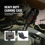 Tool Sockets: VEVOR 1/2" Drive Impact Socket Set, 65 Piece Socket Set SAE 3/8" to 1-1/4" and Metric 10-24mm, 6 Point Cr-V Alloy Steel for Auto Repair, Rugged Construction, Easy-to-Read Size Markings, Storage Case