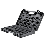 Work Safety Protective Equipment: VEVOR 3/8" Drive Impact Socket Set, 48 Piece Socket Set SAE （5/16" -3/4"） & Metric （8-22mm）6 Point Cr-V Drive Extension Bar Universal Joint & Power Drill Adapter Includes Storage Case