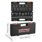 Tool Sockets: VEVOR Impact Socket Set 1/2 Inches 19 Piece Impact Sockets, Standard Socket Assortment, 1/2 Inches Drive Socket Set Impact Standard SAE (3/8 Inches to 1-1/2 Inches) 6-point Hex Sockets