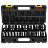 Tool Sockets: VEVOR Impact Socket Set 1/2 Inches 19 Piece Impact Sockets, Standard Socket Assortment, 1/2 Inches Drive Socket Set Impact Standard SAE (3/8 Inches to 1-1/2 Inches) 6-point Hex Sockets
