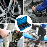 Tool Sockets: VEVOR Impact Socket Set 3/4 Inches 29 Piece Impact Sockets, 6-Point Sockets, Rugged Construction, CR-M0, 3/4 Inches Drive Socket Set Impact SAE 3/4 inch - 2-1/2 inch, with a Storage Cage