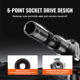 Tool Sockets: VEVOR 360 Degree Swivel Impact Sockets Set 14pcs 6-Point 3/8in Drive Socket Set