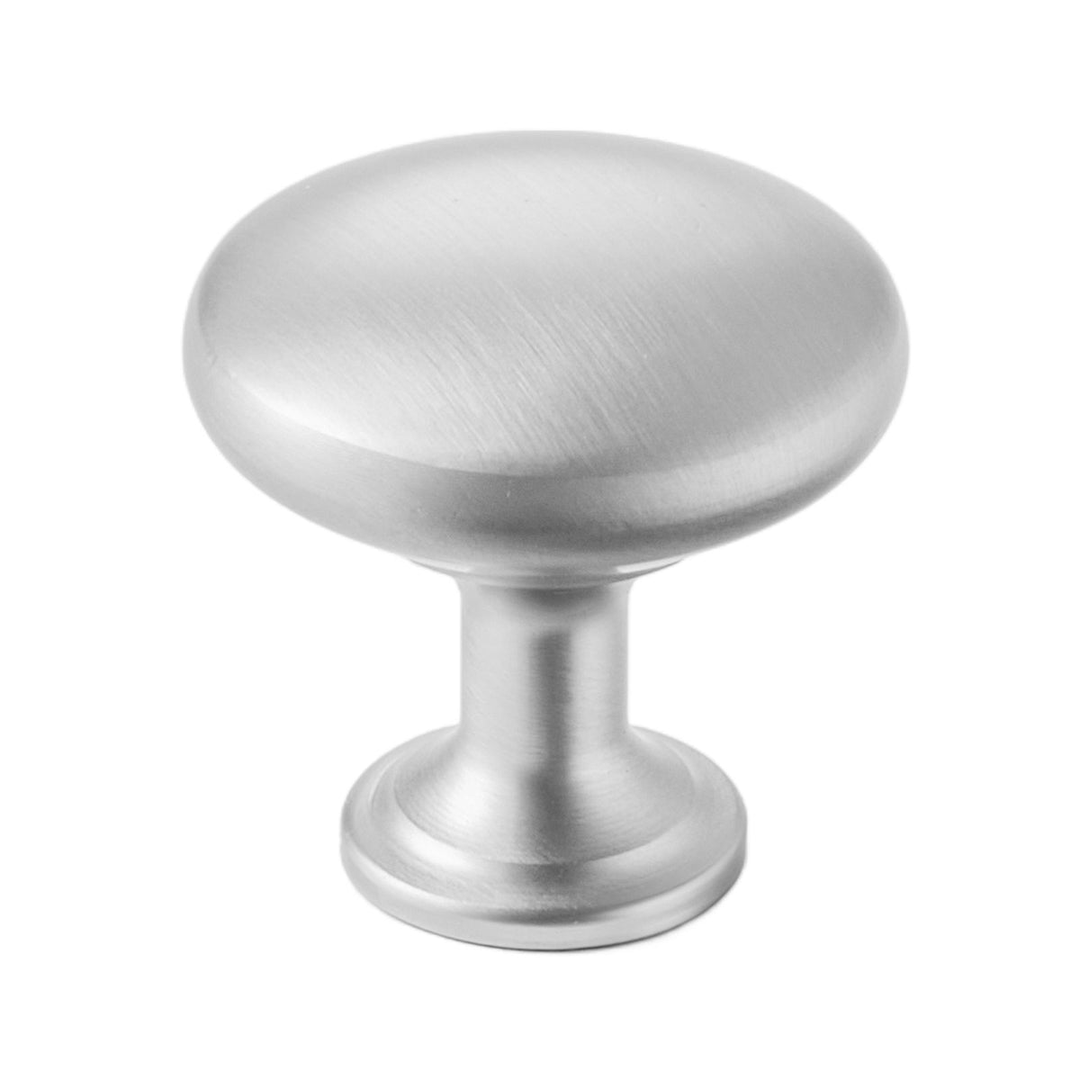 Cabinet Knobs, 25 Pack, 28 mm Zinc Alloy Drawer Pulls Door Handles, Mushroom Kitchen Solid Knobs Dresser Handles, Cupboard Hardware with Screws for Bathroom Closet Cabinets Drawers, Nickel Color