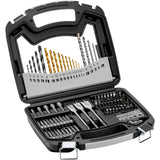 Power Drills & Accessories: VEVOR Drill Bit Set 101PCS Screwdriver Bit Set with Carrying Case Multi-purpose