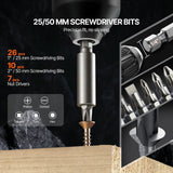 Power Drills & Accessories: VEVOR Drill Bit Set 70 PCS Screwdriver Bit Set with Carrying Case Multi-purpose