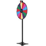 Board Games: VEVOR 24 inch Spinning Prize Wheel, 14 Slots Spinning Wheel, Roulette Wheel with a Dry Erase and 2 Markers, Tabletop or Floor Standing Win Fortune Spin Games in Party Pub Trade Show Carnival