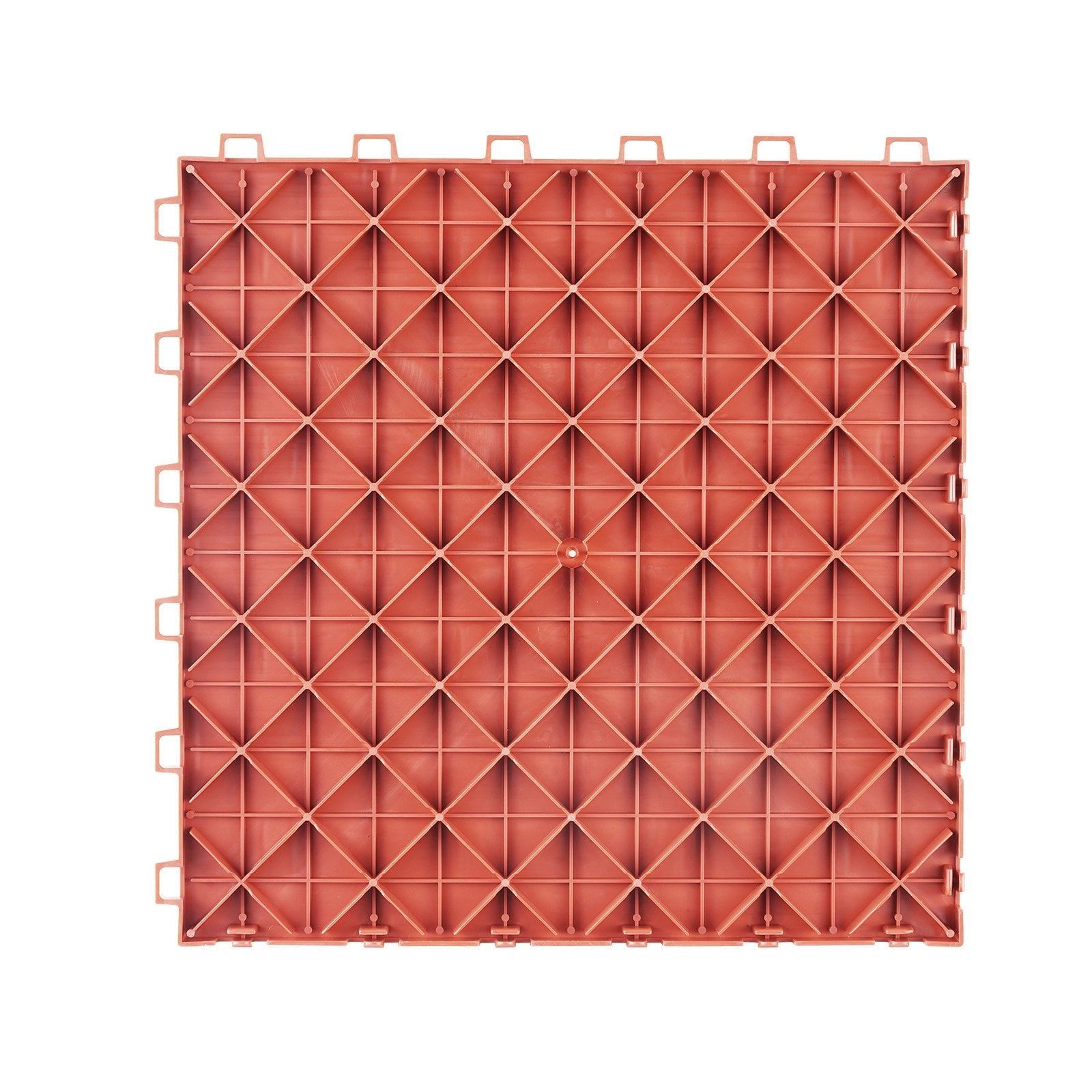 Automotive Decor: VEVOR Garage Tiles Interlocking 12x12 in 50 Pack Garage Flooring Tiles Red