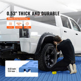 Automotive Repair & Speciality Tools: VEVOR Garage Tiles Interlocking 12x12 in 25 Pack Garage Flooring Tiles Blue
