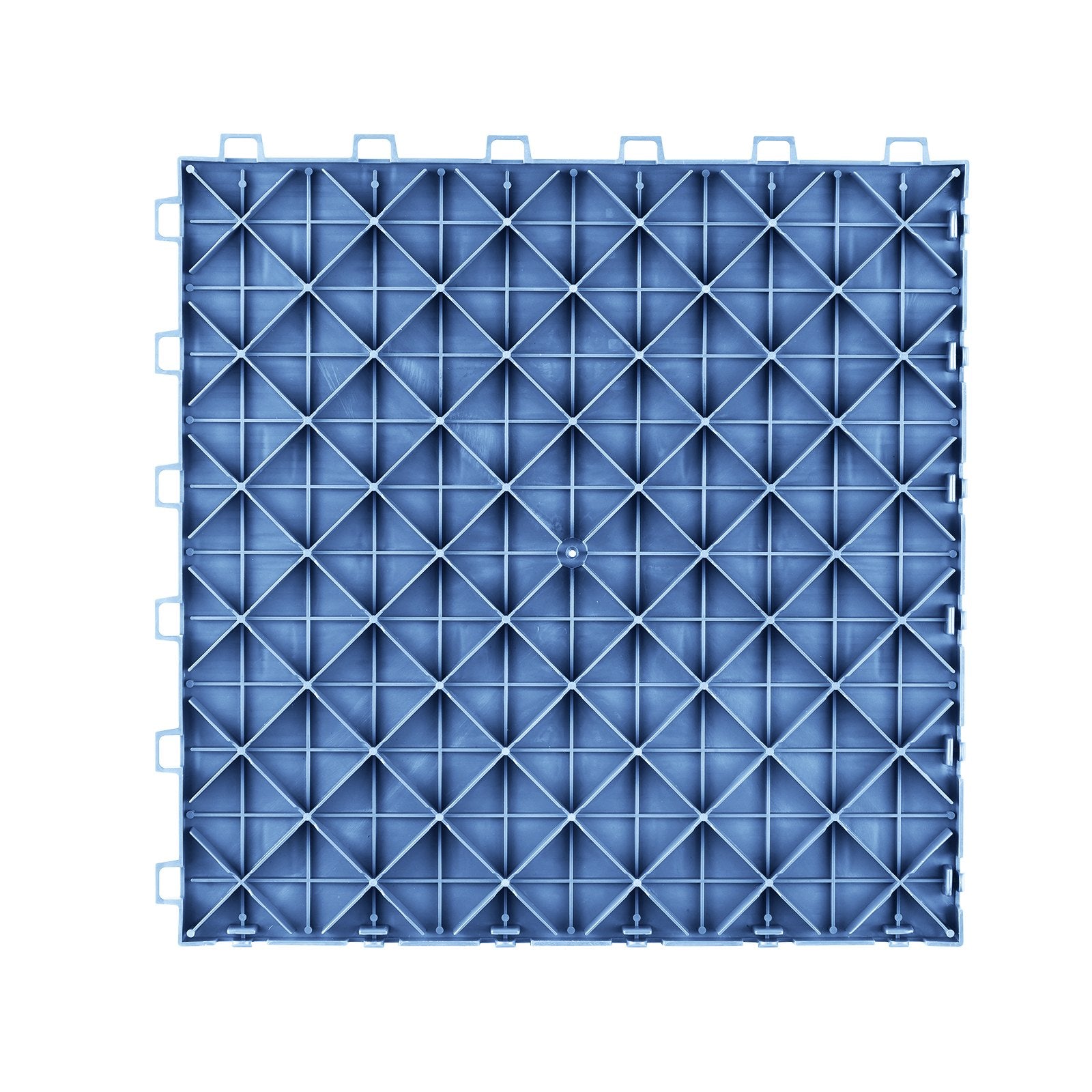 Automotive Repair & Speciality Tools: VEVOR Garage Tiles Interlocking 12x12 in 25 Pack Garage Flooring Tiles Blue
