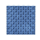 Automotive Repair & Speciality Tools: VEVOR Garage Tiles Interlocking 12x12 in 25 Pack Garage Flooring Tiles Blue