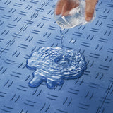 Automotive Repair & Speciality Tools: VEVOR Garage Tiles Interlocking 12x12 in 25 Pack Garage Flooring Tiles Blue