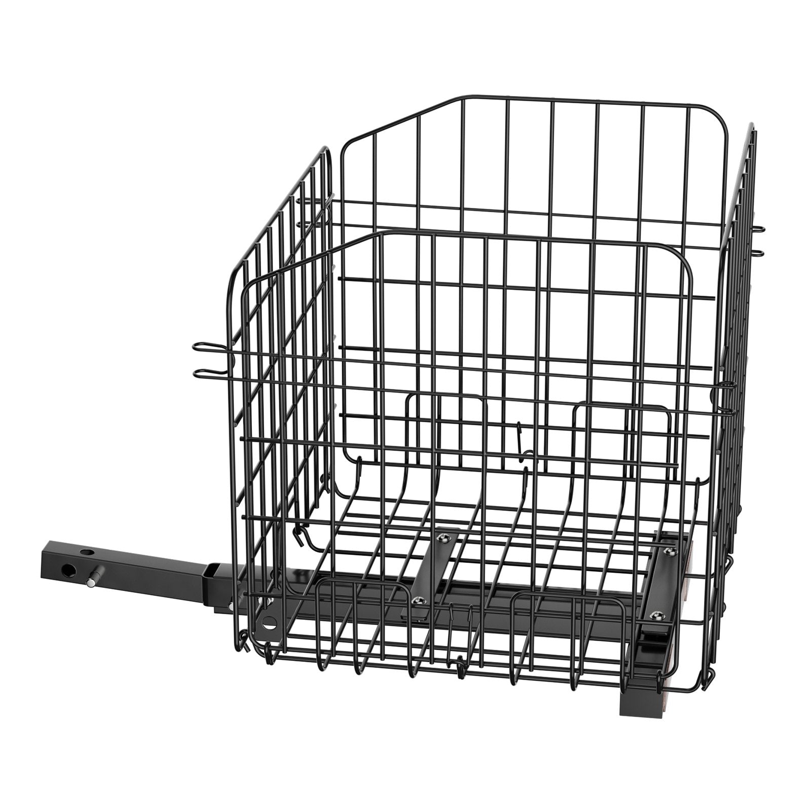 Drying Racks & Hangers: VEVOR Scooter Rear Basket, Folding Metal Wire Basket, Heavy Duty & Spacious Cargo Basket, Works with 1-inch Receiver, Compatible with Most Golden, Drive & Pride Mobility Scooter