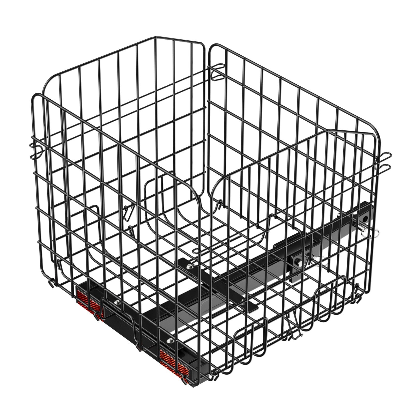 Drying Racks & Hangers: VEVOR Scooter Rear Basket, Folding Metal Wire Basket, Heavy Duty & Spacious Cargo Basket, Works with 1-inch Receiver, Compatible with Most Golden, Drive & Pride Mobility Scooter