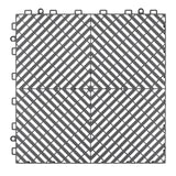Dog Grooming Supplies: VEVOR Interlocking Drainage Mat, 31 x 31 cm Modular Interlocking Cushion, 50 Pcs Splicing Drainage Mats, Non-Slip Gray PP Drainage Floor Tile and Shower Mat, for Garage, Garden, Kitchen & Outdoor