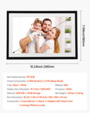 Camera Accessories: VEVOR 260 mm Digital Picture Frame 32GB IPS Touchscreen Wi-Fi Photo Frame