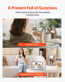 Camera Accessories: VEVOR 260 mm Digital Picture Frame 32GB Touchscreen 2-Pack Wi-Fi Photo Frames