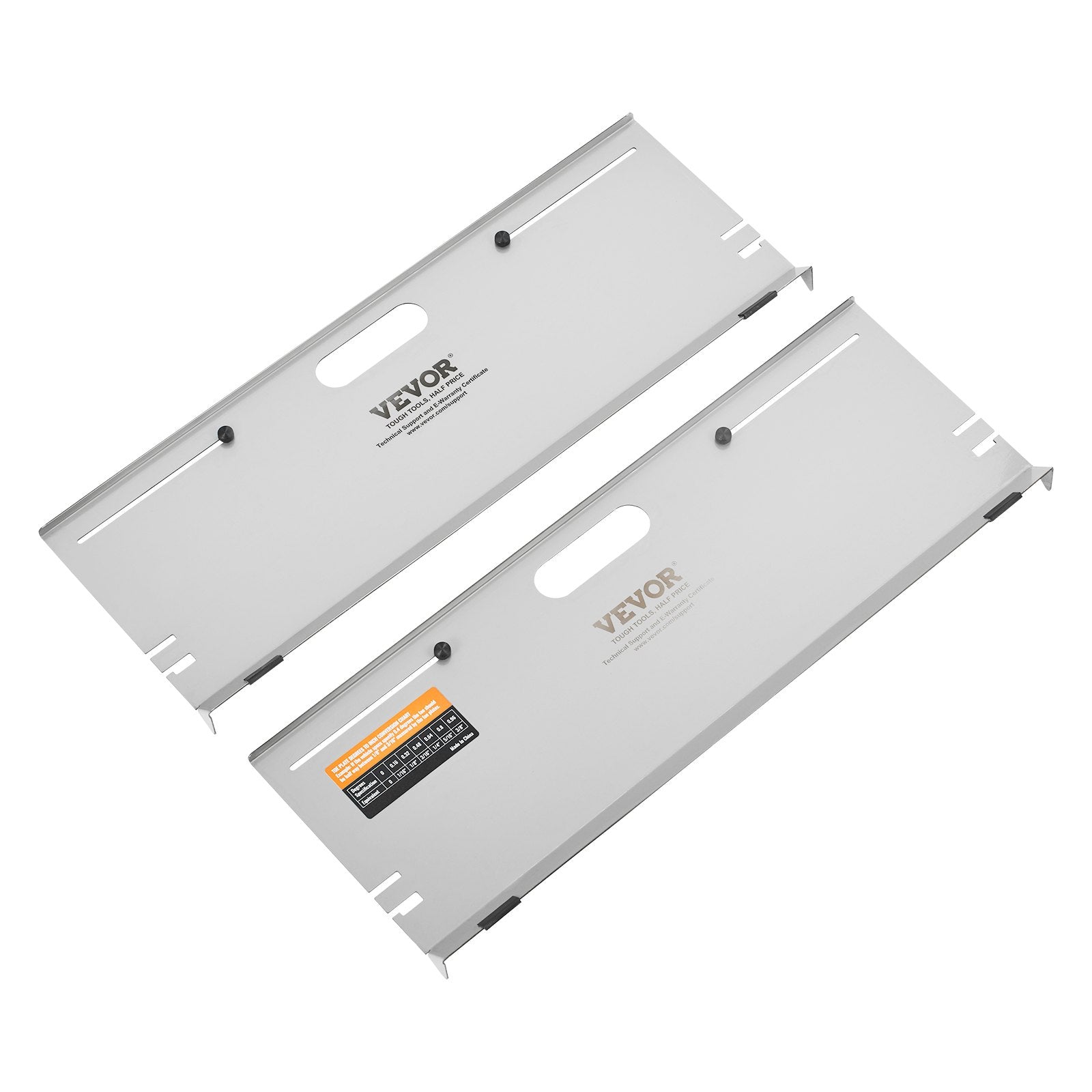 Basketball & Basketball Accessories: VEVOR Wheel Alignment Tool, 2-Pack Alignment Tool Toe Plates, Stainless Steel Toe Angle Measurement Tool Plate, 4 Alignment Rods and Magnetic Slots, Includes Measuring Tapes & Conversion Chart