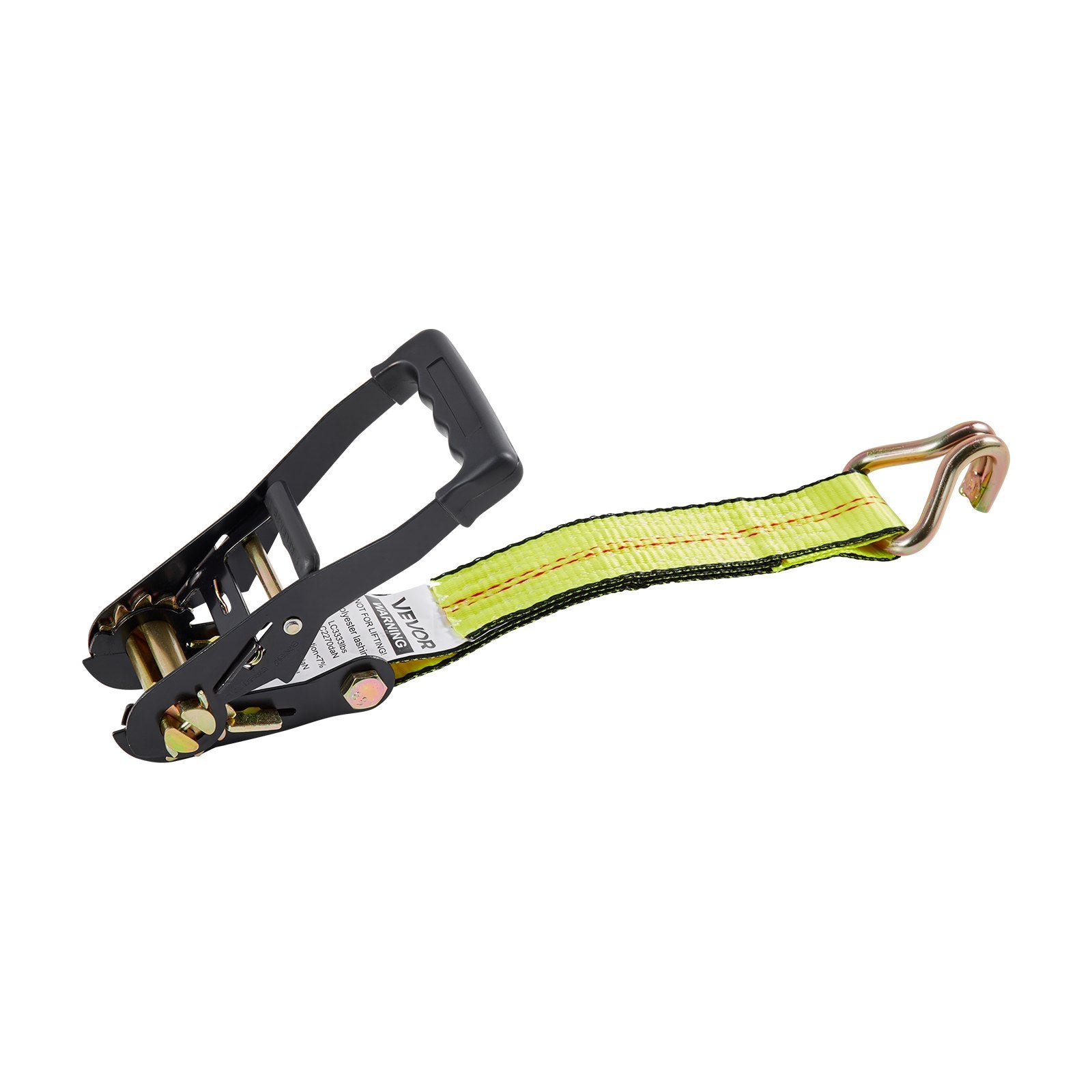 Restraints: VEVOR Wheel Chock Tie-Down Kit, Deck-Style Trailer Tie Down Strap, Car Tie Down Kit with J-Hook, Break Strength 4540 kg & Working Load 1512 kg Motorcycle Tie-Down System for SUVs, Trailers, Trucks
