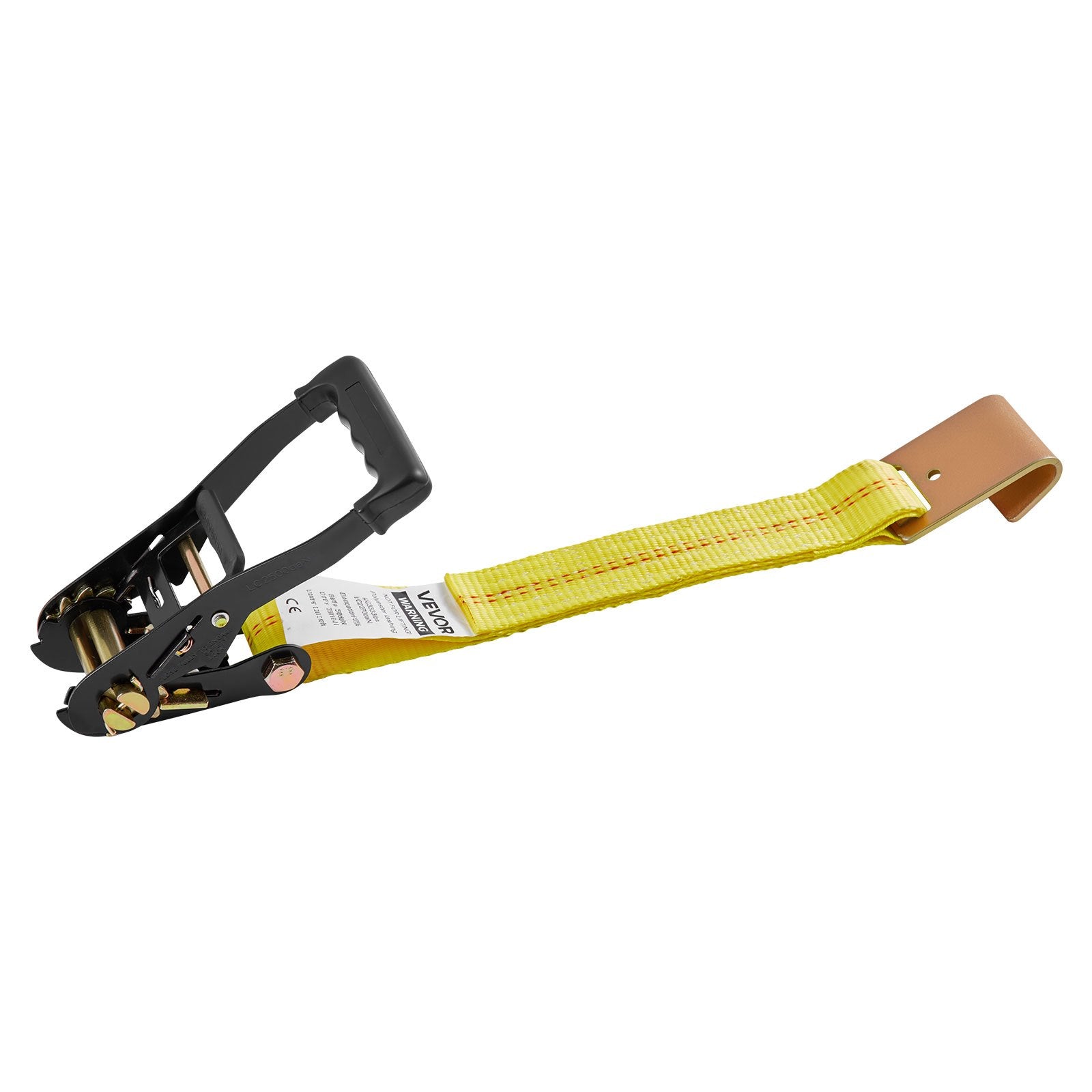 Wheel Chock Tie-Down Kit, Tire-Style Motorcycle Tie-Down System, Car Tie Down Kit with Flat Hook, Break Strength 4540 kg & Working Load 1512 kg Trailer Tie Down Strap for ATVs, SUVs, Trailers