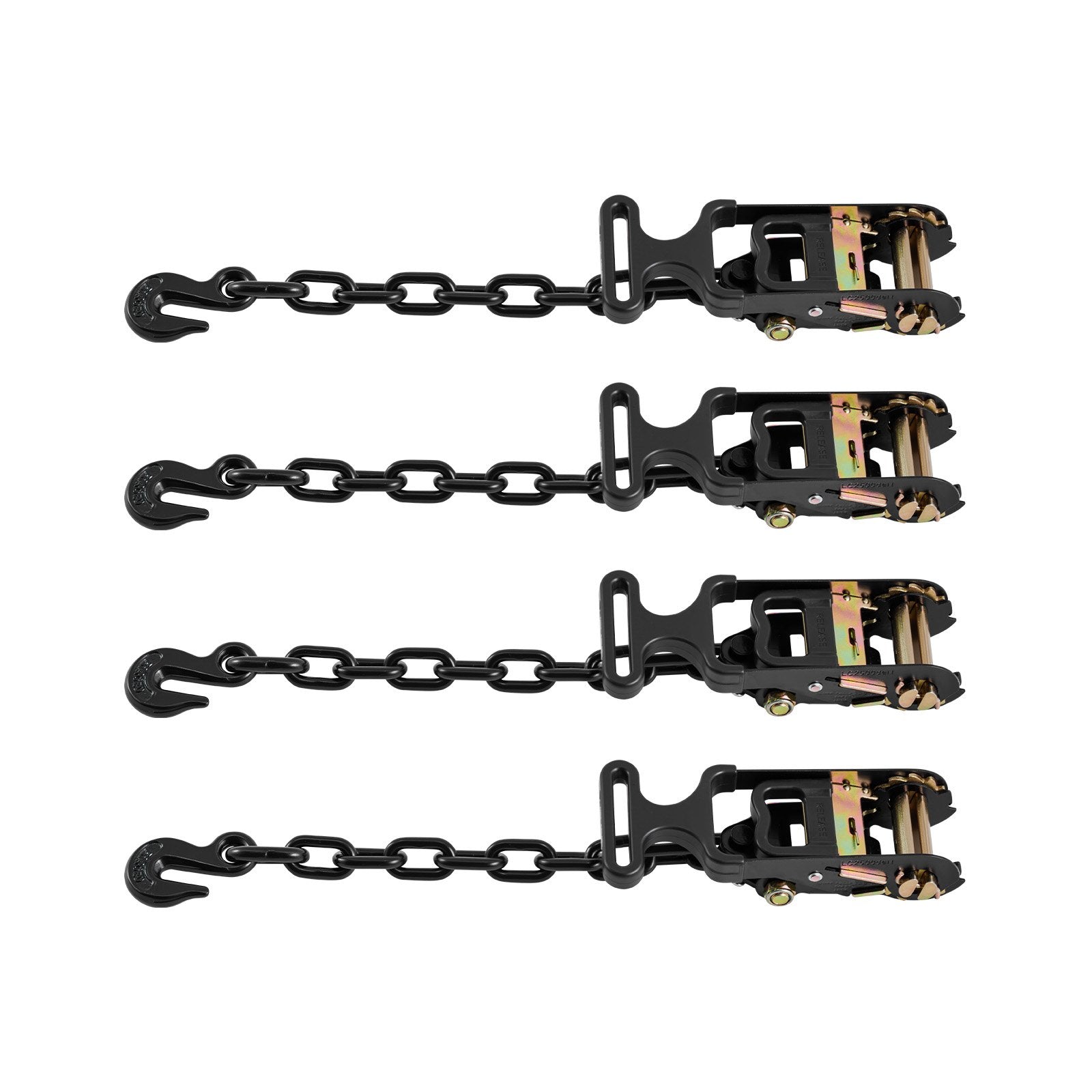 Restraints: VEVOR Wheel Chock Tie-Down Kit, Tire-Style Tow Dolly Strap, Car Tie Down Kit with Heavy-Duty Hook, Break Strength 4540 kg & Working Load 1512 kg Motorcycle Tie-Down System with O-Ring for ATV, SUV
