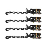 Restraints: VEVOR Wheel Chock Tie-Down Kit, Tire-Style Tow Dolly Strap, Car Tie Down Kit with Heavy-Duty Hook, Break Strength 4540 kg & Working Load 1512 kg Motorcycle Tie-Down System with O-Ring for ATV, SUV