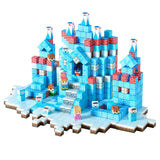 Building Toys: VEVOR Magnetic Blocks, 150 PCS Glacier Castle Set, Magnetic Building Cubes for Kids, STEM Montessori Sensory Toys for Christmas Birthday Gift, Construction Stacking Toy for 3+ Years Old Boys & Girls