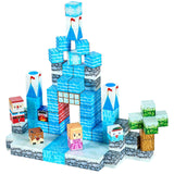 Building Toys: VEVOR Magnetic Blocks, 150 PCS Glacier Castle Set, Magnetic Building Cubes for Kids, STEM Montessori Sensory Toys for Christmas Birthday Gift, Construction Stacking Toy for 3+ Years Old Boys & Girls