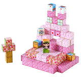 Building Toys: VEVOR Magnetic Blocks, 100 PCS Princess Castle Set, Magnetic Building Cubes for Kids, STEM Montessori Sensory Toys for Christmas Birthday Gift, Construction Stacking Toy for 3+ Years Old Boys & Girls