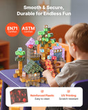 Building Toys: VEVOR Magnetic Blocks, 150 PCS Dark Castle Set, Magnetic Building Cubes for Kids, STEM Montessori Sensory Toys for Christmas Birthday Gift, Construction Stacking Toy for 3+ Years Old Boys & Girls