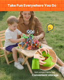 Building Toys: VEVOR Magnetic Blocks, 150 PCS Dark Castle Set, Magnetic Building Cubes for Kids, STEM Montessori Sensory Toys for Christmas Birthday Gift, Construction Stacking Toy for 3+ Years Old Boys & Girls