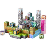 Building Toys: VEVOR Magnetic Blocks, 100 PCS Cemetery Zombies Set, Magnetic Building Cubes for Kids, STEM Montessori Sensory Toys for Christmas Birthday Gift, Construction Stacking Toy for 3+ Years Old Boys & Girls