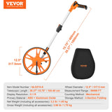 Automotive Repair & Speciality Tools: VEVOR Measuring Wheel 12.5” Road Runner Distance Telescoping Handle w/ Back Bag