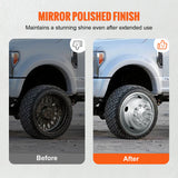 Automotive Repair & Speciality Tools: VEVOR 50cm 8 Lug Wheel Simulators, 304 Stainless Steel Wheel Simulator Kit with Mirror Polished Finish, 2 Front and 2 Rear Wheel Covers Fit for For Ford F450/F550 (2005-2020), 4 pcs