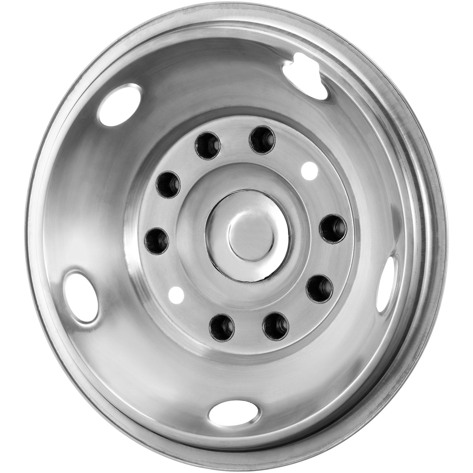 Automotive Repair & Speciality Tools: VEVOR 50cm 8 Lug Wheel Simulators, 304 Stainless Steel Wheel Simulator Kit with Mirror Polished Finish, 2 Front and 2 Rear Wheel Covers Fit for For Ford F450/F550 (2005-2020), 4 pcs