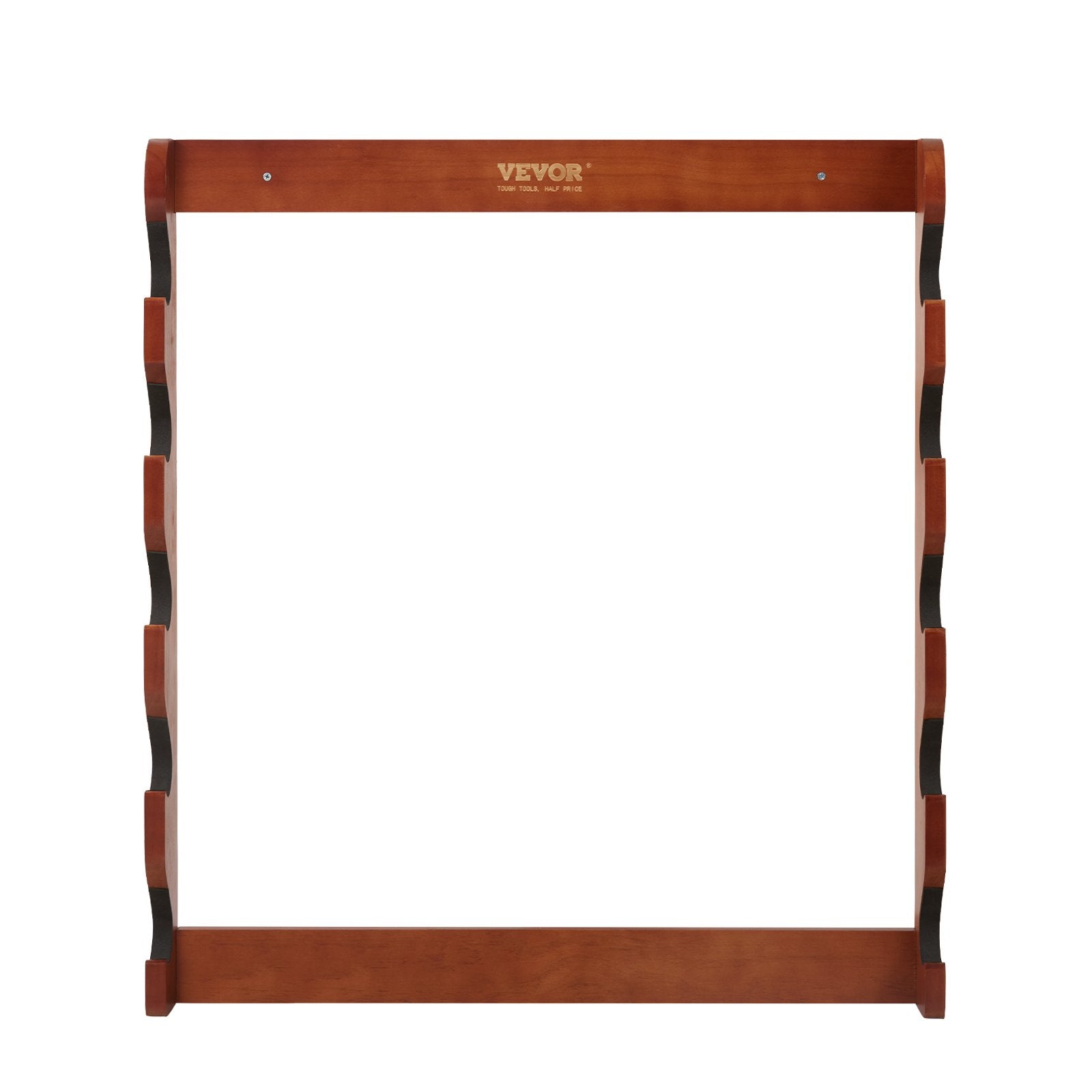 Wall Storage Racks: VEVOR Gun Rack, Wood Gun Rack Wall Mount, Gun Display Rack holds 5 Rifles, Shotguns, 132 lb Heavy Duty Wall Storage Display Rifle Rack with Soft Padding