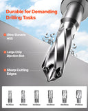 Traffic Control & Parking Tools: VEVOR Magnetic Drill, 1450W Motor 2 in Boring Diameter, 2878 lbf Portable Electric Mag Drill Press, with 6 Coring Bits, Variable Speed, Drilling Machine for Metal Surface, Home Improvement Industry