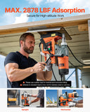 Traffic Control & Parking Tools: VEVOR Magnetic Drill, 1450W Motor 2 in Boring Diameter, 2878 lbf Portable Electric Mag Drill Press, with 6 Coring Bits, Variable Speed, Drilling Machine for Metal Surface, Home Improvement Industry