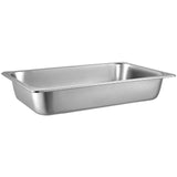 Food Warmers & Chafing Dishes: VEVOR 4 Pack Hotel Pan 3.7" Deep Steam Table Pan Full Size with Lid 20.8"L x 13"W Hotel Pan 22 Gauge Stainless Steel Anti Jam Steam Table Pan