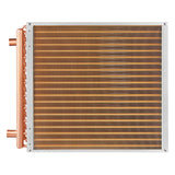 Beds & Bed Frames: VEVOR 20"x 20" Heat Exchanger Water to Air 3-Row 3/8" Copper Ports 242 Fins