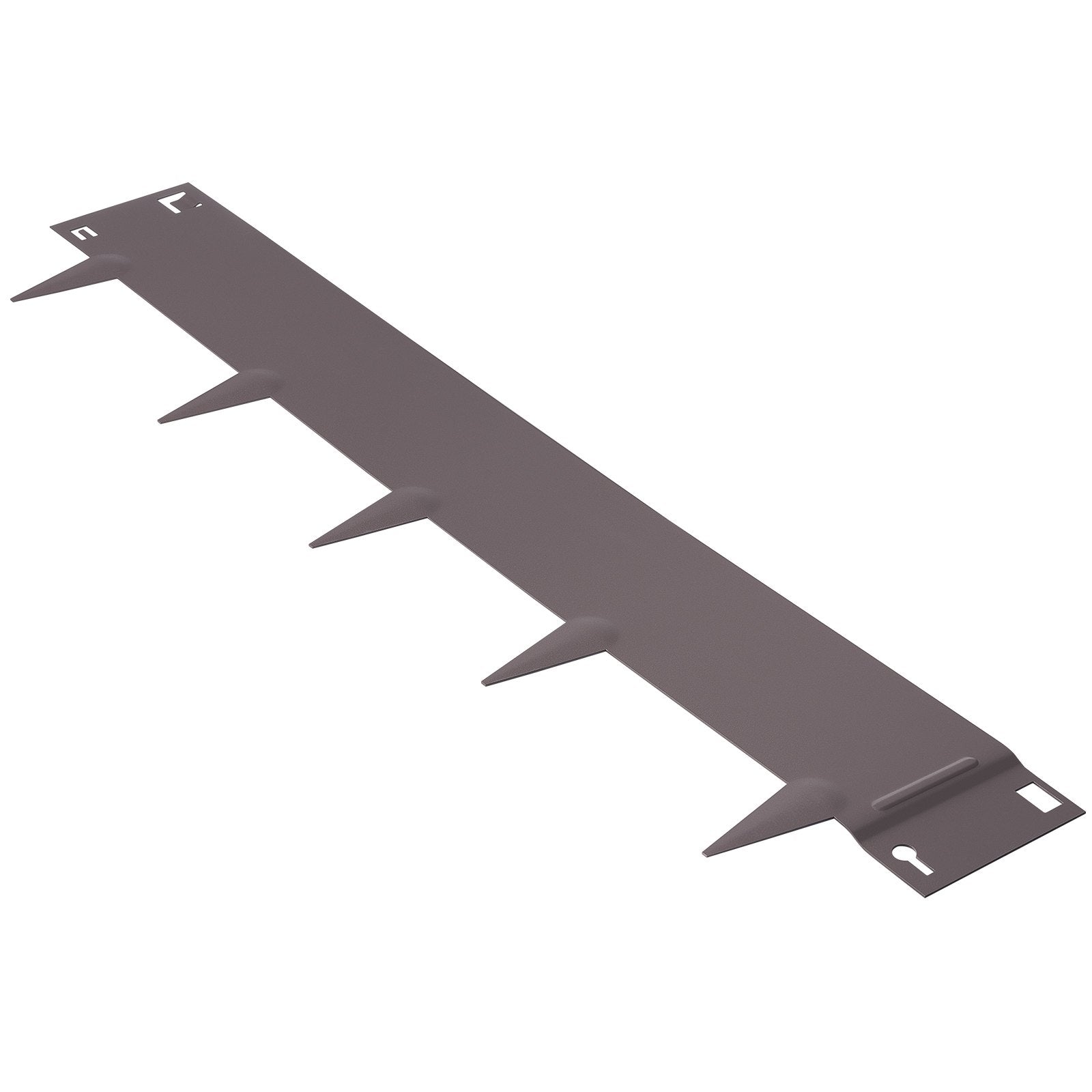 Garden Ornaments: VEVOR Steel Landscape Edging, 5-pack Steel Garden Edging Borders, 39" L x 5" H Strips, Hammer-in Edging Border, Bendable Metal Landscape Edging for Yard, Garden, Lawn, 3.15" Spike Height, Rustic Brown