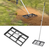 Drying Racks & Hangers: VEVOR 254 x 430 mm Lawn Leveling Rake 1980 mm Adjustable Handle for Yard Golf Court