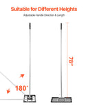 Drying Racks & Hangers: VEVOR 254 x 430 mm Lawn Leveling Rake 1980 mm Adjustable Handle for Yard Golf Court