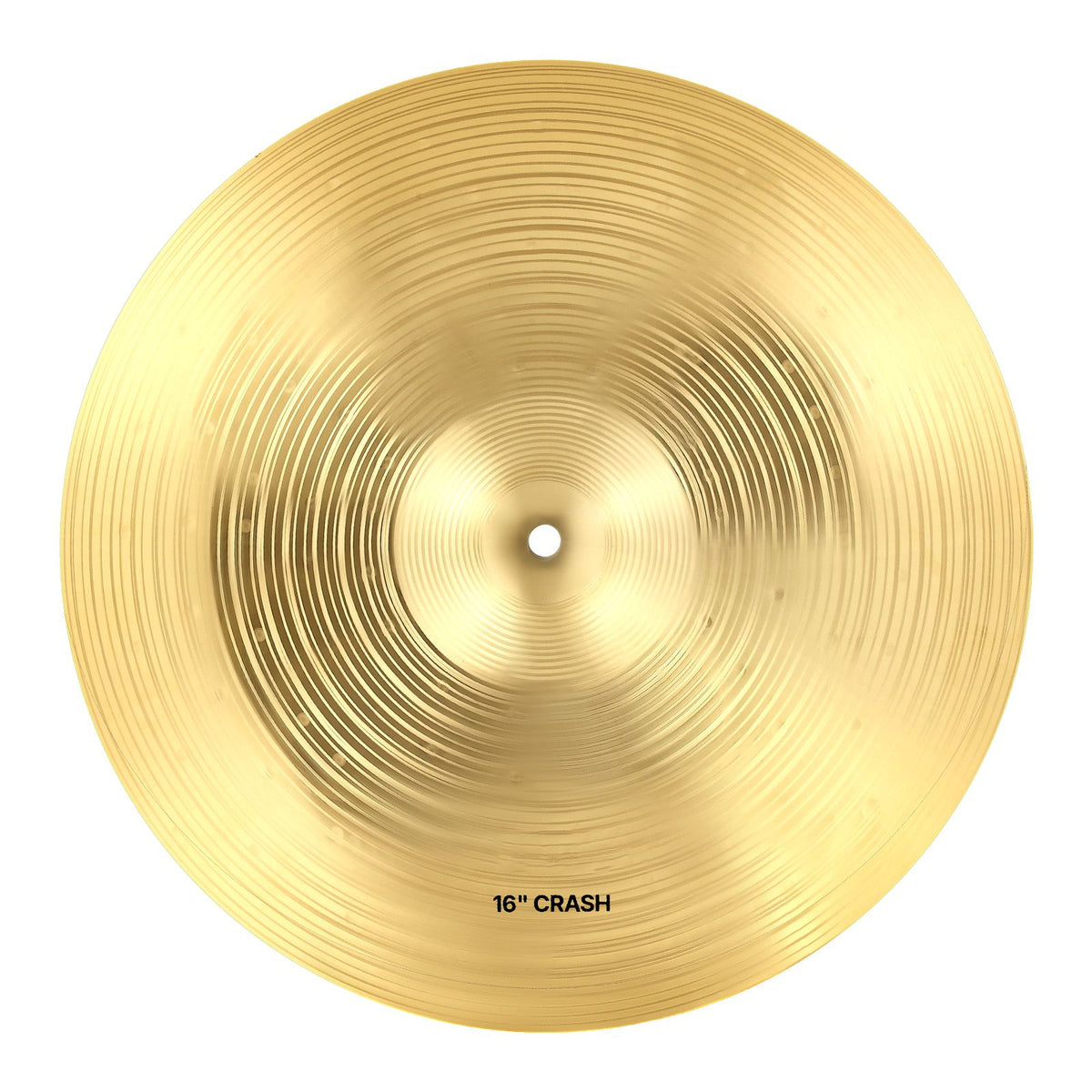 Cymbal Pack, 3 Pieces Cymbals for Drum Set, Alloy Cymbals Drum Set Includes 35.5 cm Hi-Hats, 40 cm Crash, 50.5 cm Ride, Drumsticks & Cymbal Bag, Alloy Cymbal Pack for Drummer, Bright Copper