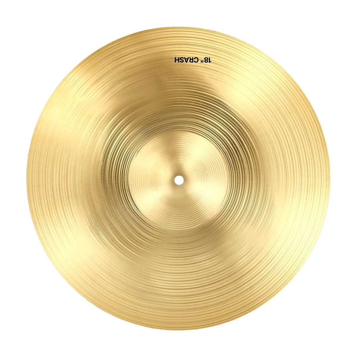 Cymbal Pack, 6 Pieces Cymbals for Drum Set, Alloy Cymbals Drum Set Includes 35.5 cm Hi-Hats, 40 cm Crash, 45.5 cm Crash, 50.5 cm Ride, 25.4 cm Splash, 40 cm China, Drumsticks & Cymbal Bag