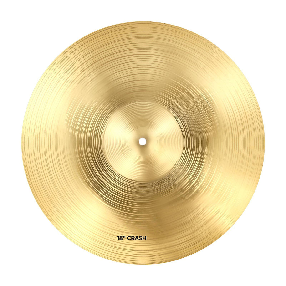 Cymbal Pack, 6 Pieces Cymbals for Drum Set, Alloy Cymbals Drum Set Includes 35.5 cm Hi-Hats, 40 cm Crash, 45.5 cm Crash, 50.5 cm Ride, 25.4 cm Splash, 40 cm China, Drumsticks & Cymbal Bag