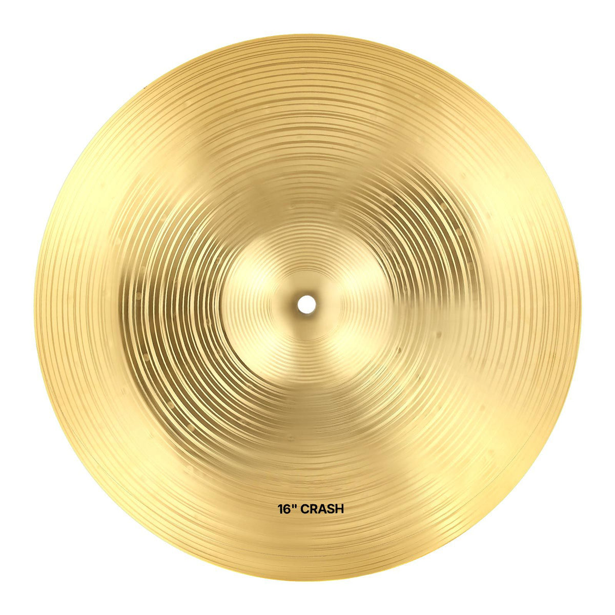 Cymbal Pack, 6 Pieces Cymbals for Drum Set, Alloy Cymbals Drum Set Includes 35.5 cm Hi-Hats, 40 cm Crash, 45.5 cm Crash, 50.5 cm Ride, 25.4 cm Splash, 40 cm China, Drumsticks & Cymbal Bag